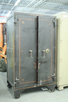Used Antique Fire and Burglary Safe